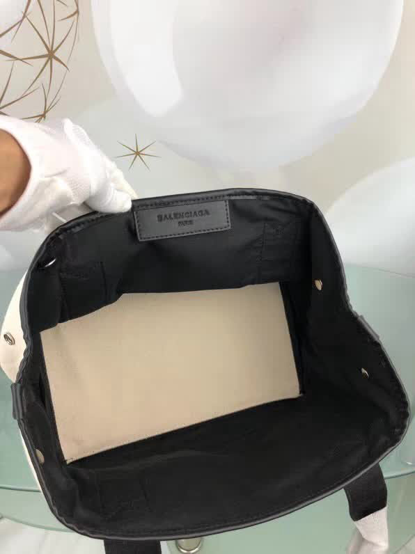 BALENCIAG巴黎世家 17春夏新款 NAVY CABAS 子母購物袋 進口耐磨棉質帆布  BL1254